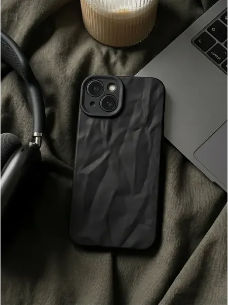 CaseLixx Чехол на iPhone 14 с неровной поверхностью рельефный