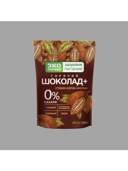 ЭкоЛогика Горячий шоколад Экологикa Плюс 140 грамм