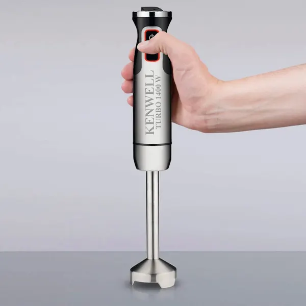 Блендер Kenwell KEN4300, 1400Вт, 8 скоростей, турборежим, нержавеющая сталь