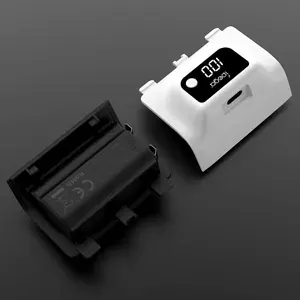 Аккумулятор c кабелем для геймпада Xbox series S/X 1400 mAh, черный, 1шт