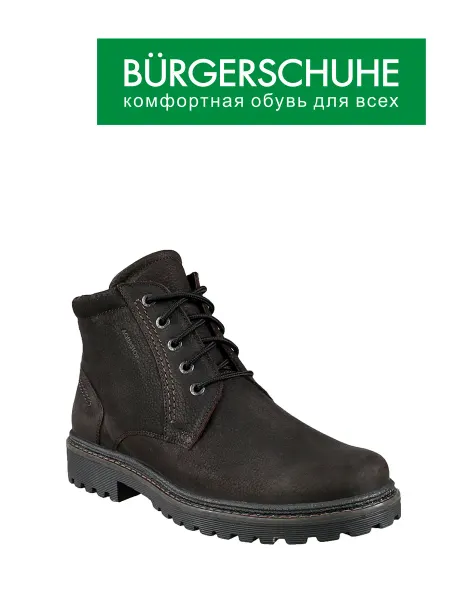 BURGERSCHUHE/БЮРГЕРШУ Ботинки COMFORT на шерсти натуральная кожа АКВАСТОП