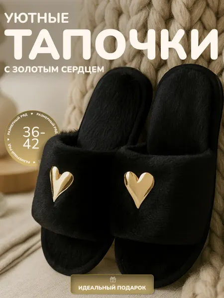 Gayne.S Уютные тапочки для дома