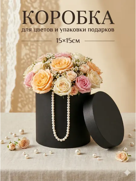 Сима-Ленд & UPAK LAND Коробка подарочная шляпная
