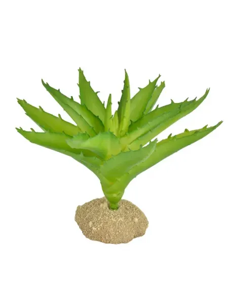 GLOXY Растение пластиковое Алоэ, 14х12,5х12 см