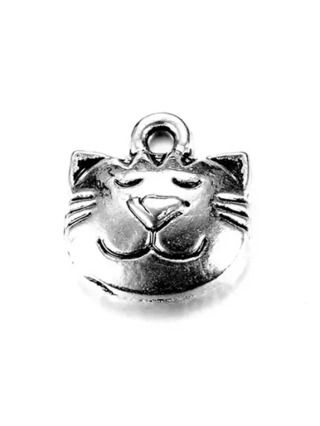 Runes&Gems Подвеска для бижутерии Кот 14х13х4мм