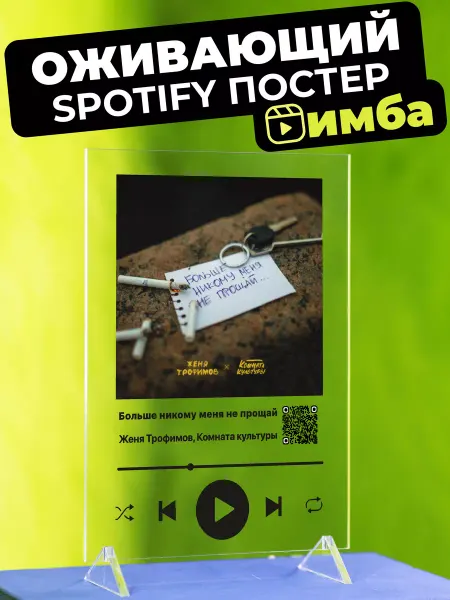 Giftdose Spotify постер 14х20 Комната Культуры
