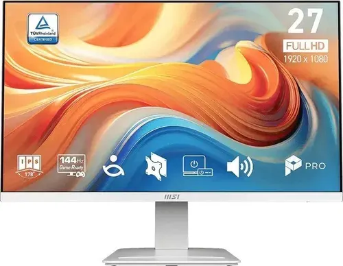 MSI 27" Монитор 9S6-3PB4CH-265 (9S6-3PB4CH-265), IPS, 1920x1080, 144 Гц, белый