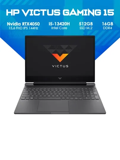 Ноутбук HP Victus 15-fa2082wm i5-13420H RTX4050 144Hz 15.6"