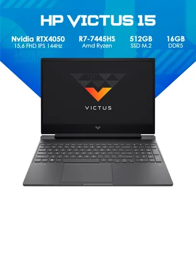 Ноутбук HP Victus 15-fb3093dx R7-7445HS RTX4050 144Hz 15.6"