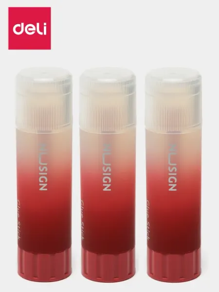 Клей-карандаш 3 шт (Ассорти) 21гр Nusign NS147 Deli, 147-NS