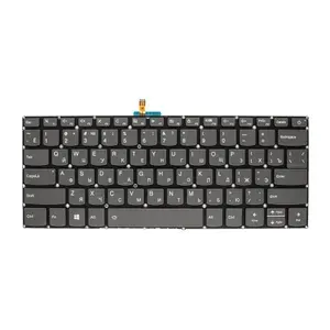 Клавиатура с подсветкой для ноутбука Lenovo V14-ARE ADA IIL IGL IWL / 330-14AST 330-14IGM 520s-14IKB S145-14AST , 320-14AST 320-14IAP 320-14ISK S145-14API . S145 14IGM S145 14IWL S145 14IIL серая