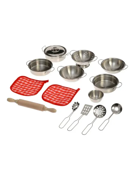 Игровой набор посуды «Вкусный ужин», 15 предметов