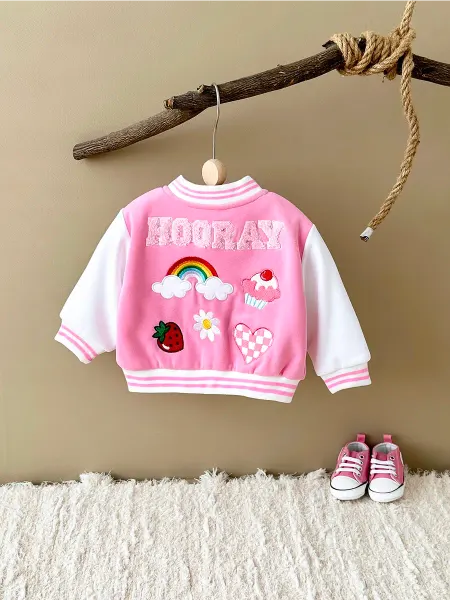 FMPDC baby Бомбер весенний оверсайз утепленныйVVVV