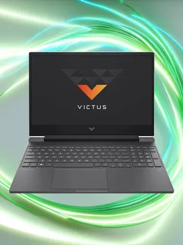 HP HP Victus 15-fa2082wm Ноутбук 15.6", Intel Core i5-13420H, RAM 32 ГБ, SSD 512 ГБ, NVIDIA GeForce RTX 4050 для ноутбуков (6 Гб), Windows Home, (B5EQ3UA/32GB), серебристый, Русская раскладка