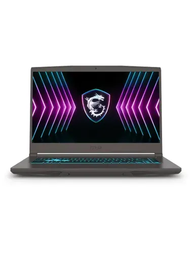 MSI Thin 15 B2RVE-3451XRU Игровой ноутбук 15.60", Intel Core 7 240H, RAM 16 ГБ, SSD 512 ГБ, NVIDIA GeForce RTX 4050 для ноутбуков (6 Гб), Без системы, (9S7-16R831-3451), черный, Русская раскладка