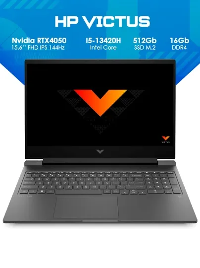 Ноутбук HP Victus 15 i5-13420H 16GB 512GB RTX4050 15.6"