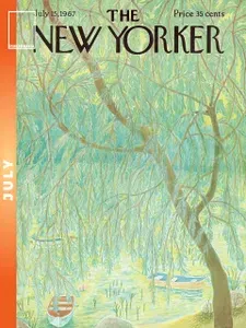 Постермания Постер "The New Yorker Лето Июль 15 1967", 90х60 см