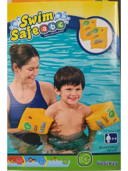 BESTWAY One Нарукавники для плавания Swim Safe, 25 х 15 см