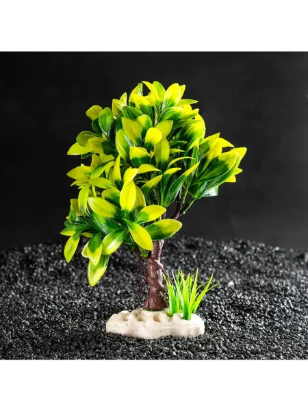 Растение искусственное аквариумное 15 5×12×20 5 см