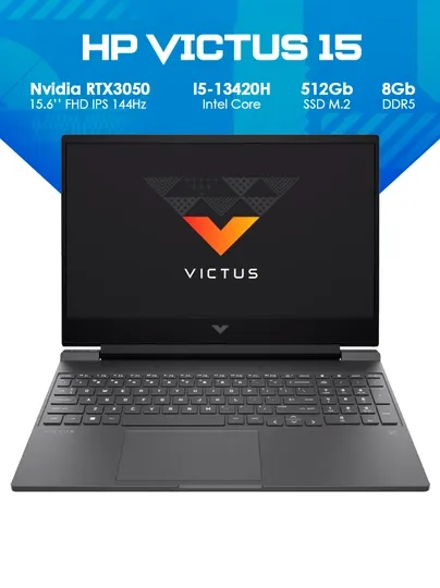 Ноутбук HP Victus 15 FA2013DX i5-13420H 8/512 RTX3050 6GB