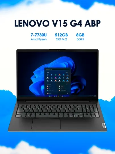 Ноутбук Lenovo V15 G4 ABP R7-7730U Iron Grey 15.6"