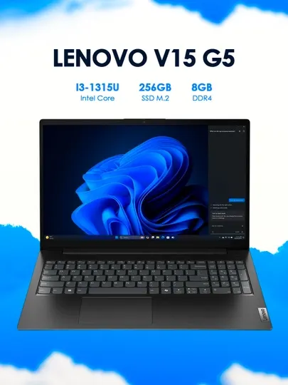 Ноутбук Lenovo V15 G5 i3-1315U Business Black 15.6"