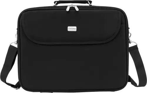 Сумка для ноутбука 15.6" Digma, цвет черный, полиэстер, (HC210BK)