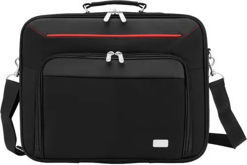 Сумка для ноутбука 15.6" Digma, цвет черный, полиэстер, (HC211BKR)