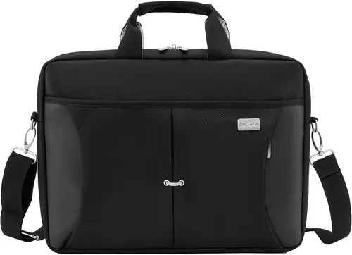 Сумка для ноутбука 15.6" Digma, цвет черный, полиэстер, (R410BK)