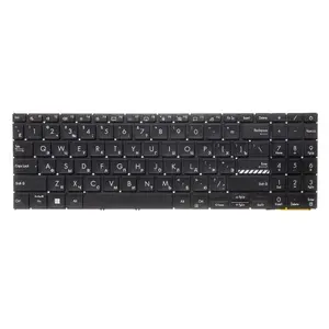 Клавиатура с подсветкой для ноутбука Asus VivoBook Go 15 E1504FA / Asus VivoBook Go 15 E1504GA - черная