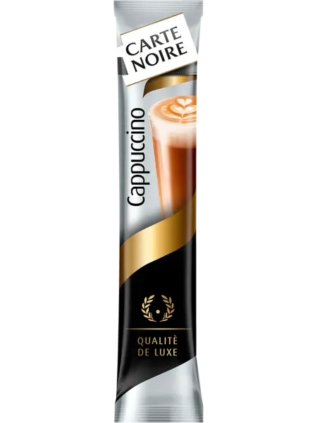 Carte Noire Напиток кофейный растворимый Капучино, 15г, 4шт