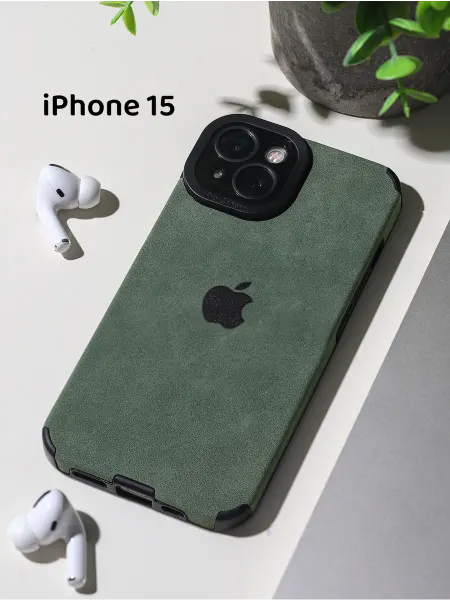 Persica Чехол на iPhone 15 замшевый