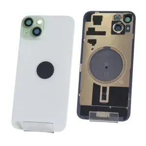 Задняя крышка iPhone 15 Plus зеленая (PREMIUM)