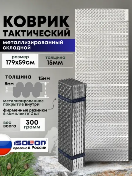 ISOLON Коврик фольгированный складной 15 мм