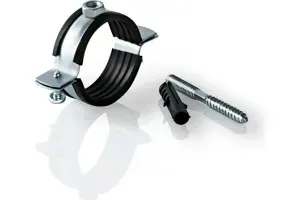 Хомут 3/8" (15-19мм) с саморезом (М8) 10 шт