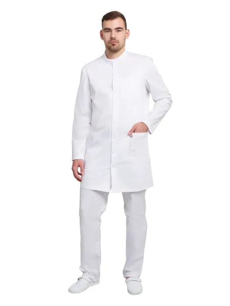 CAPRIZNAYA MODA р 48 Качественный Халат стрейч медицинский