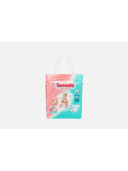 Подгузники для детей Таносхи Size M, 5-9 kg