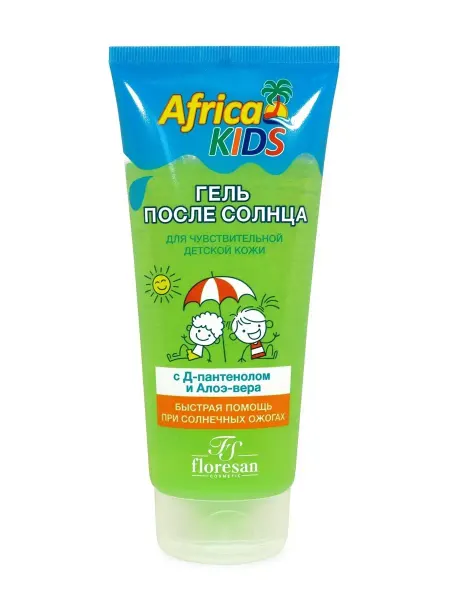 Floresan Гель после солнца детский Africa kids, 200мл