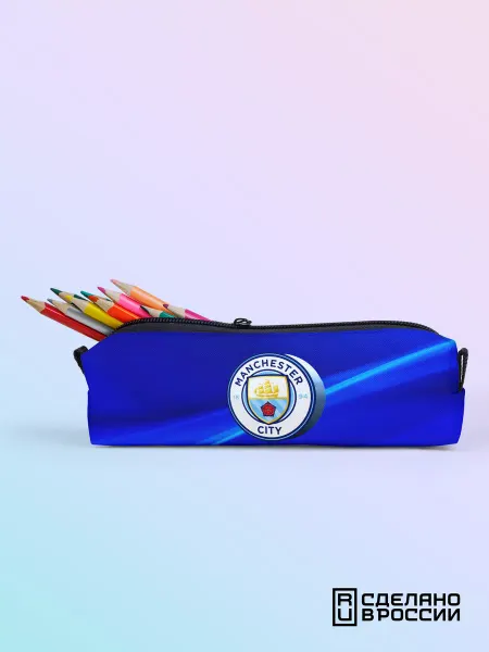 Пенал школьный Манчестер Сити Manchester City