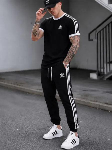 T&B Fashion Костюм спортивный летний футболка и штаны