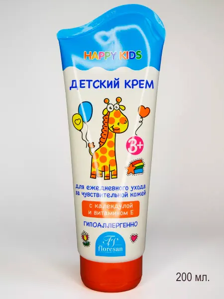 Floresan Детский крем с календулой и витамином Е