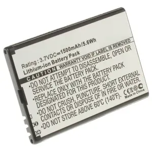 Аккумуляторная батарея iBatt 1500mAh для телефонов, смартфонов Nokia BP-4L, BP-4LV