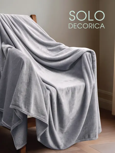 Solo Decorica Теплый плед 150х200 на кровать