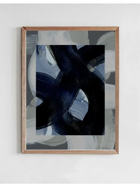 Onllyart Постер Абстрактные мазки кистью 150X 50x70