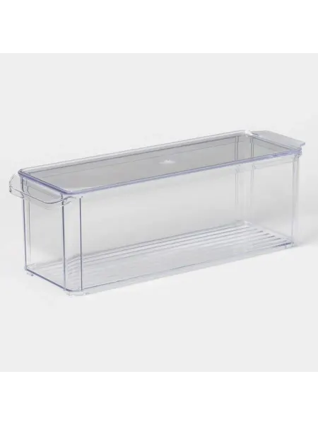 Prometei Контейнер для холодильника с крышкой IDEA, 10×30×10 см, плас
