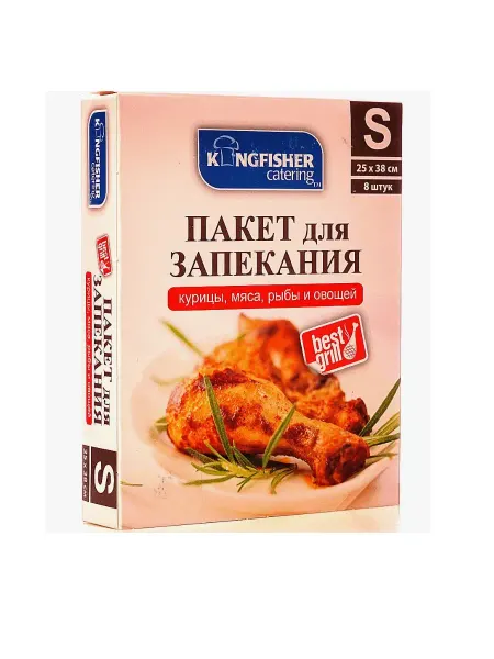 Kingfishеr Пакеты для запекания S 25*38см, 8 шт