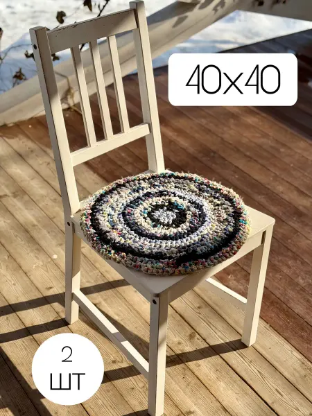 Emelyana_igrushki Подушка на стул 40х40
