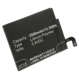 Аккумуляторная батарея iBatt 3500mAh для телефонов Nokia Lumia 1520 (BV-4BW)