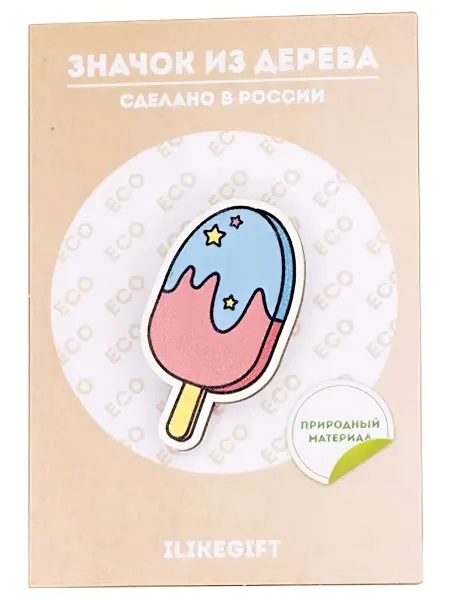 Значок Ice Cream 9.6х7.2х1 см 15213