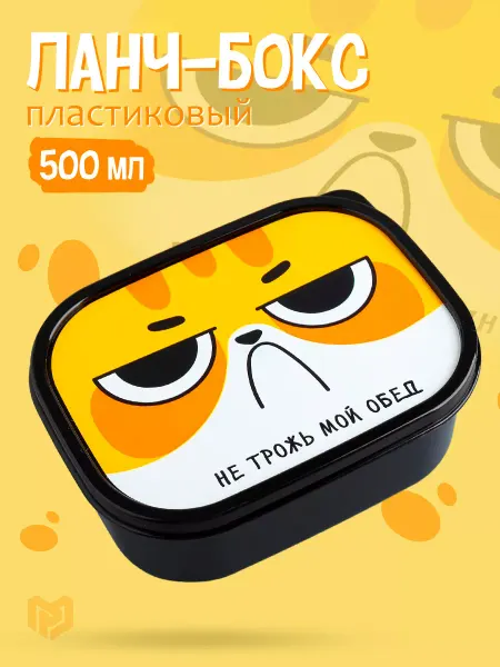 FoodVibes Ланч бокс, контейнер для хранения еды,500 мл